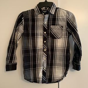 Arizona Jean - Boys Black Long Sleeve Button Down